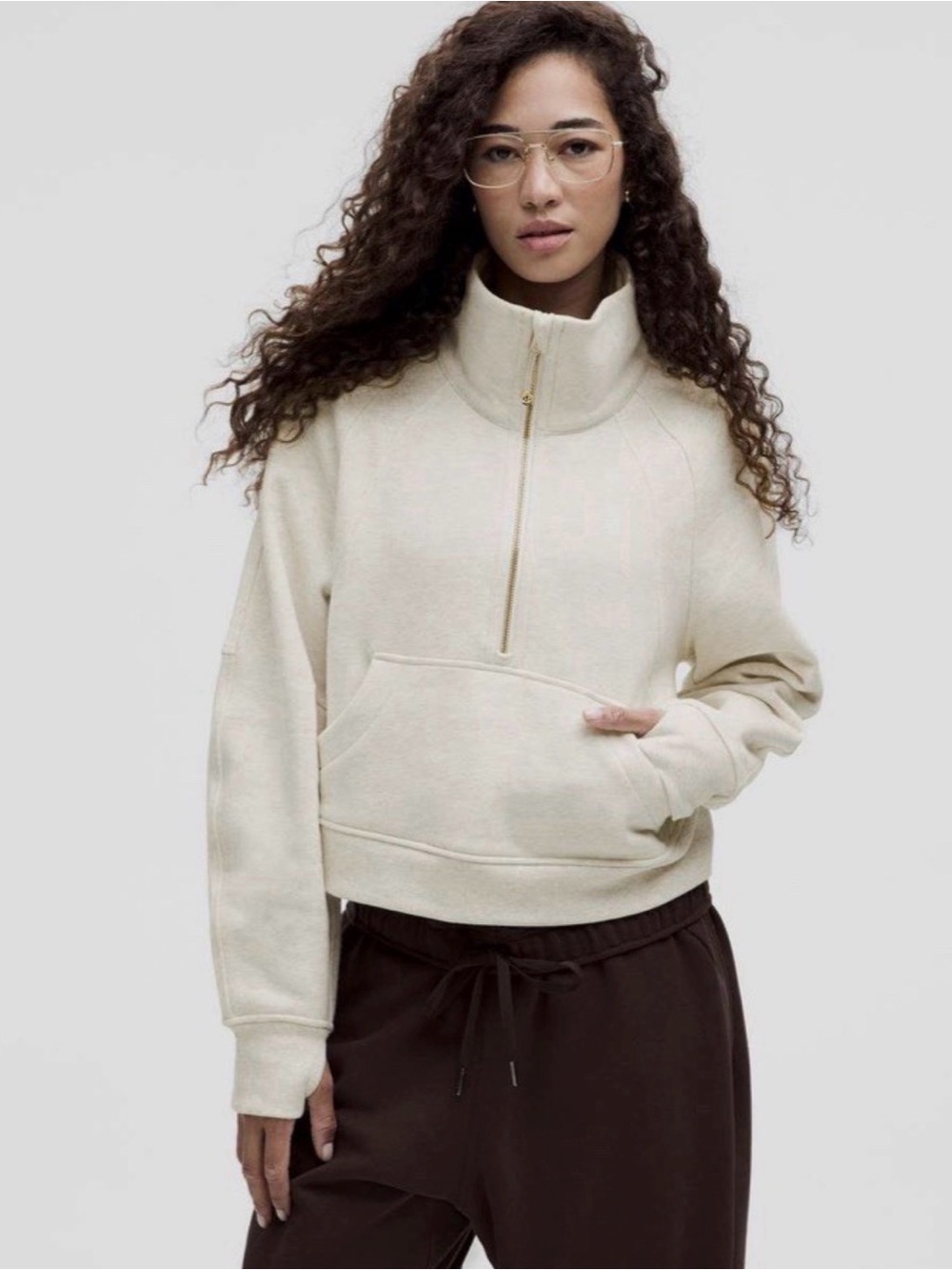 Lululemon Scuba Oversized Funnel-Neck
Half Zip Size M/L